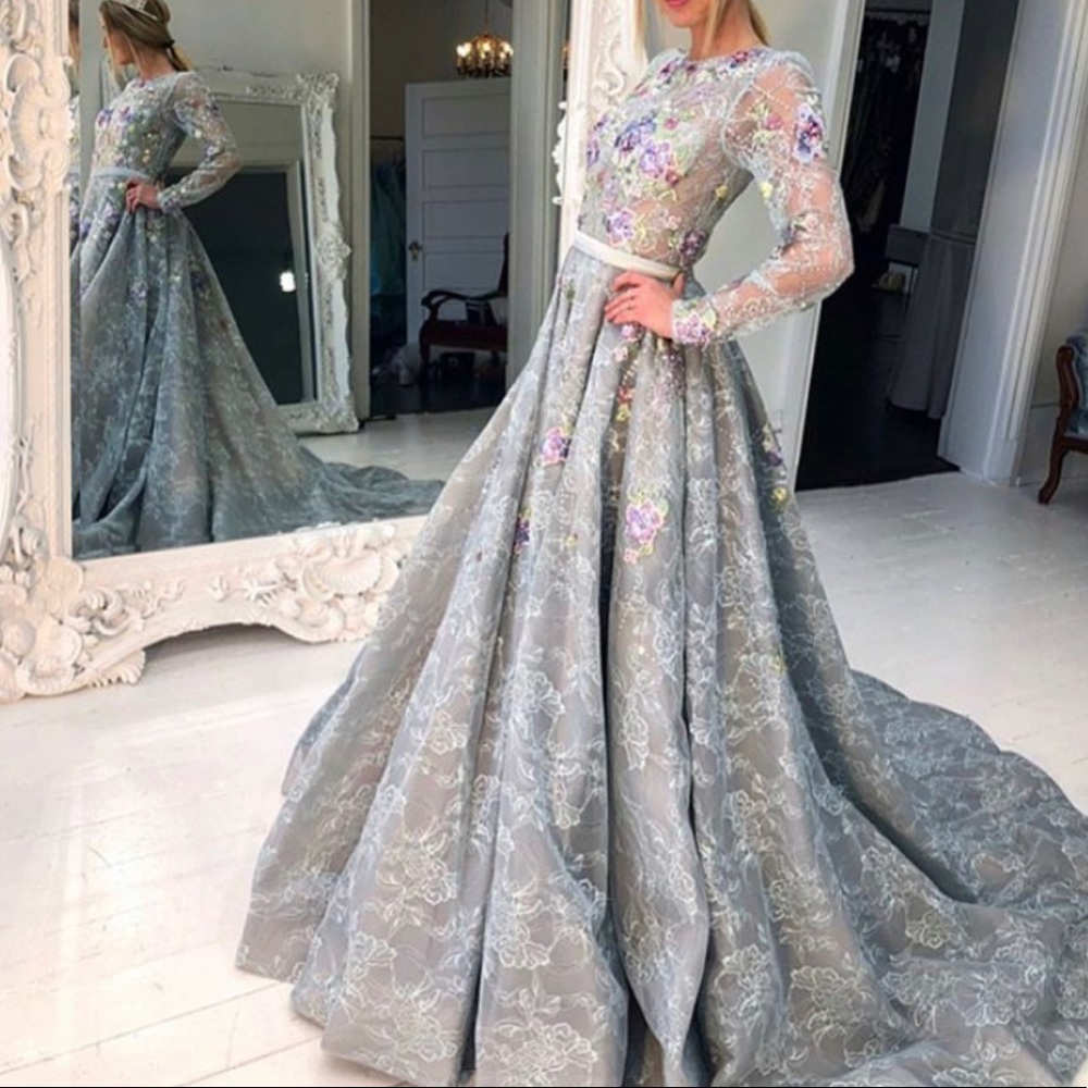 Jovani prom dress - 54550 long sleeve size 2